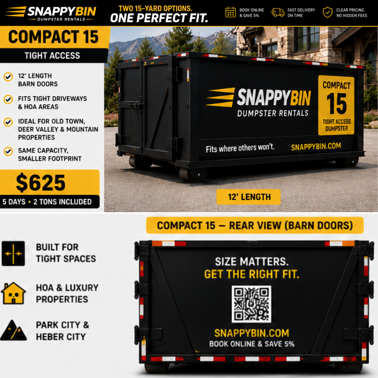 Snappy Bin Compact 15