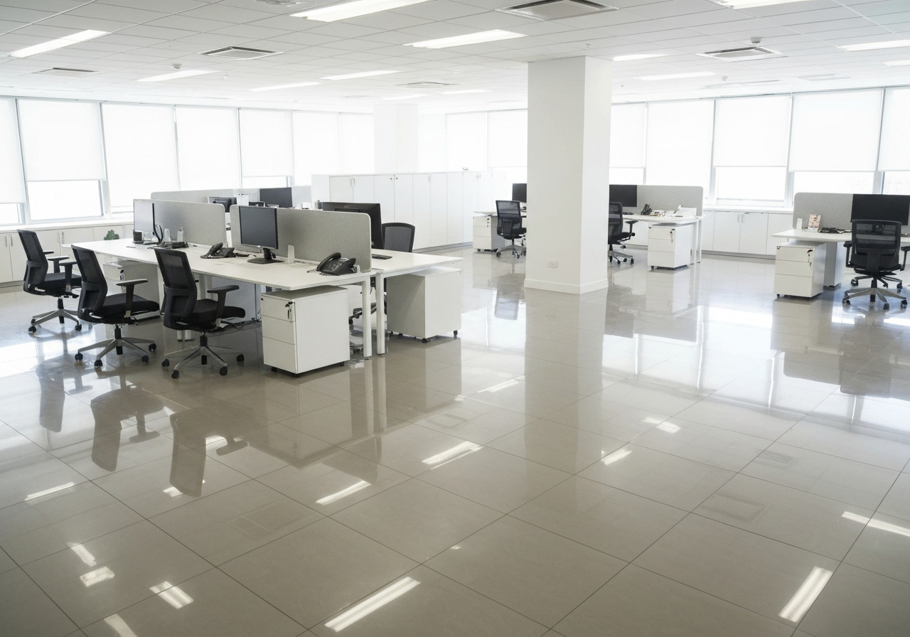 Limpieza integral de oficinas - después