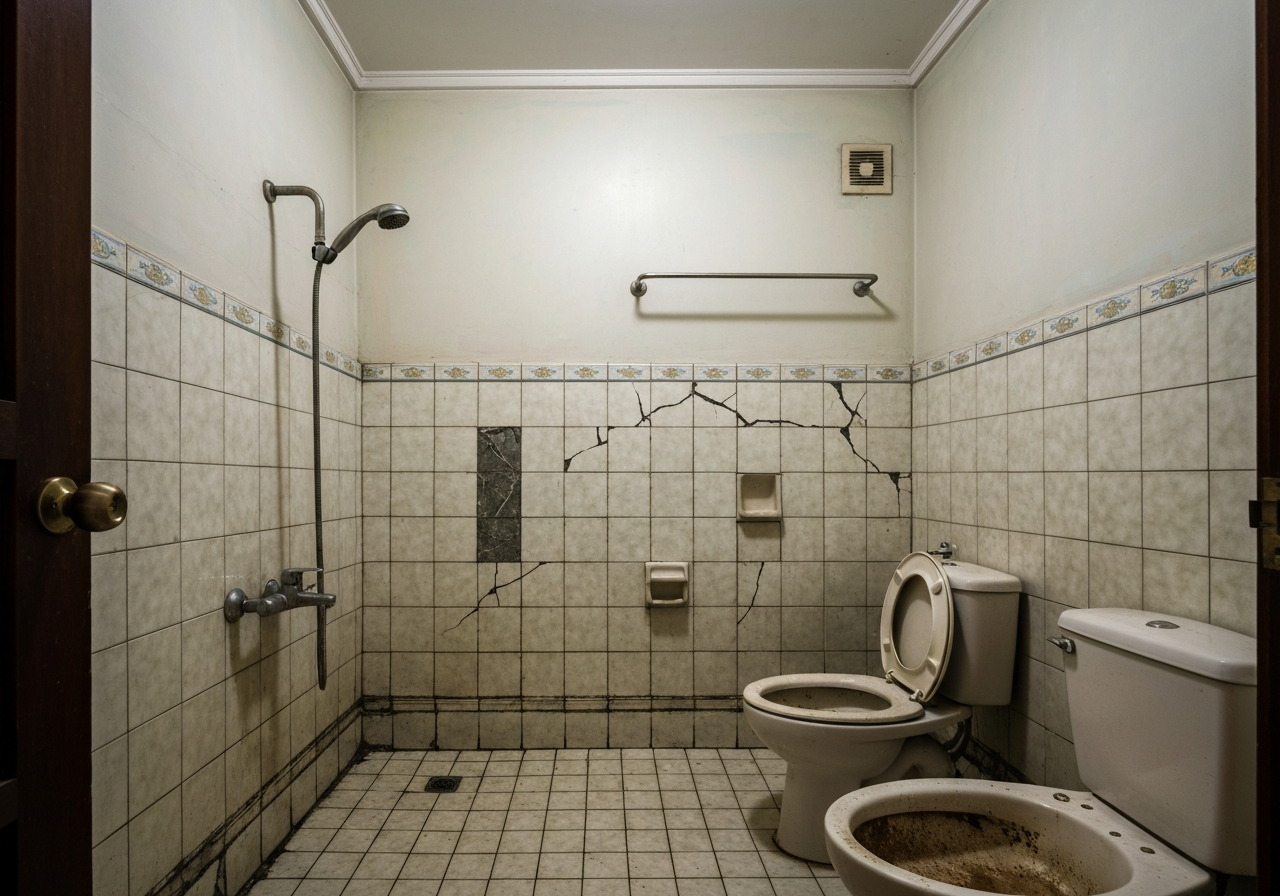 Reforma de cuarto de baño - antes
