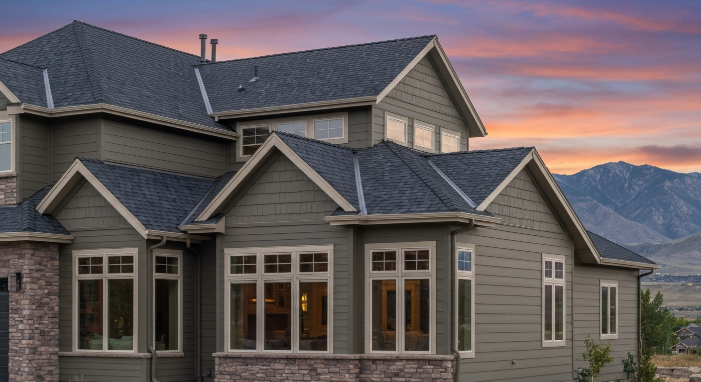 Exterior painting in Draper, Utah