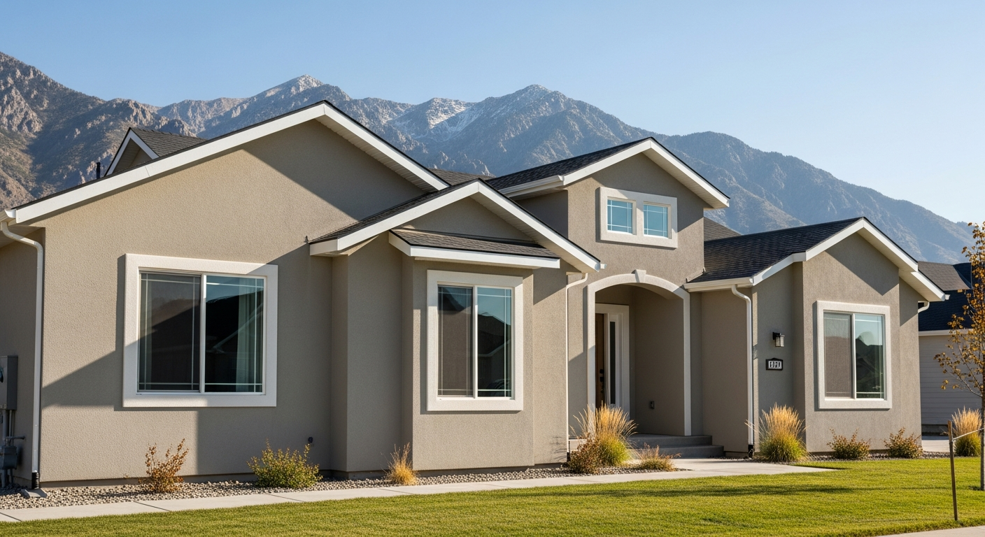 Exterior painting in Sandy, Utah