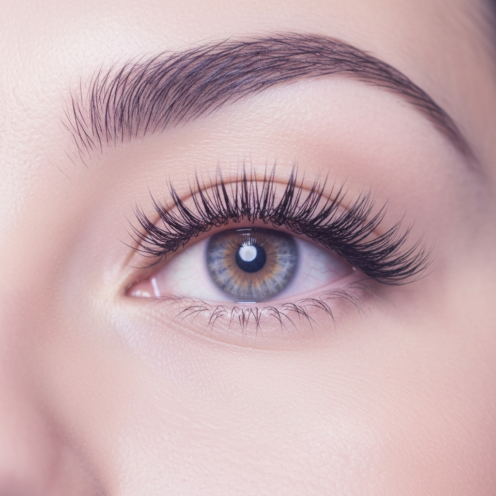 Dreamy lifted lashes that make you look awake before your first coffee ☕