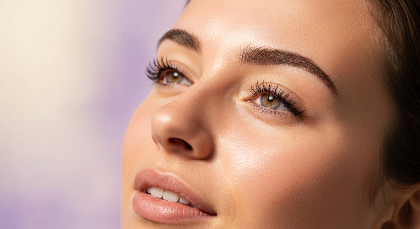 Spa inspired lash lift treatment