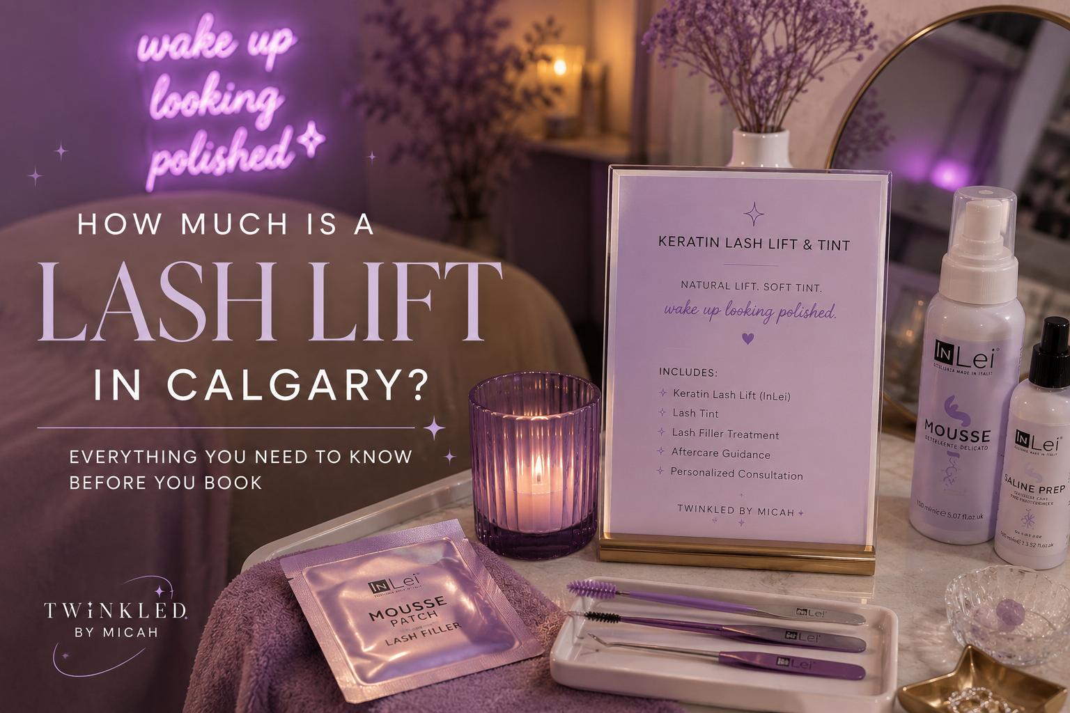 How Much Is a Lash Lift and Tint in Calgary? My Honest Guide as a Lash Artist