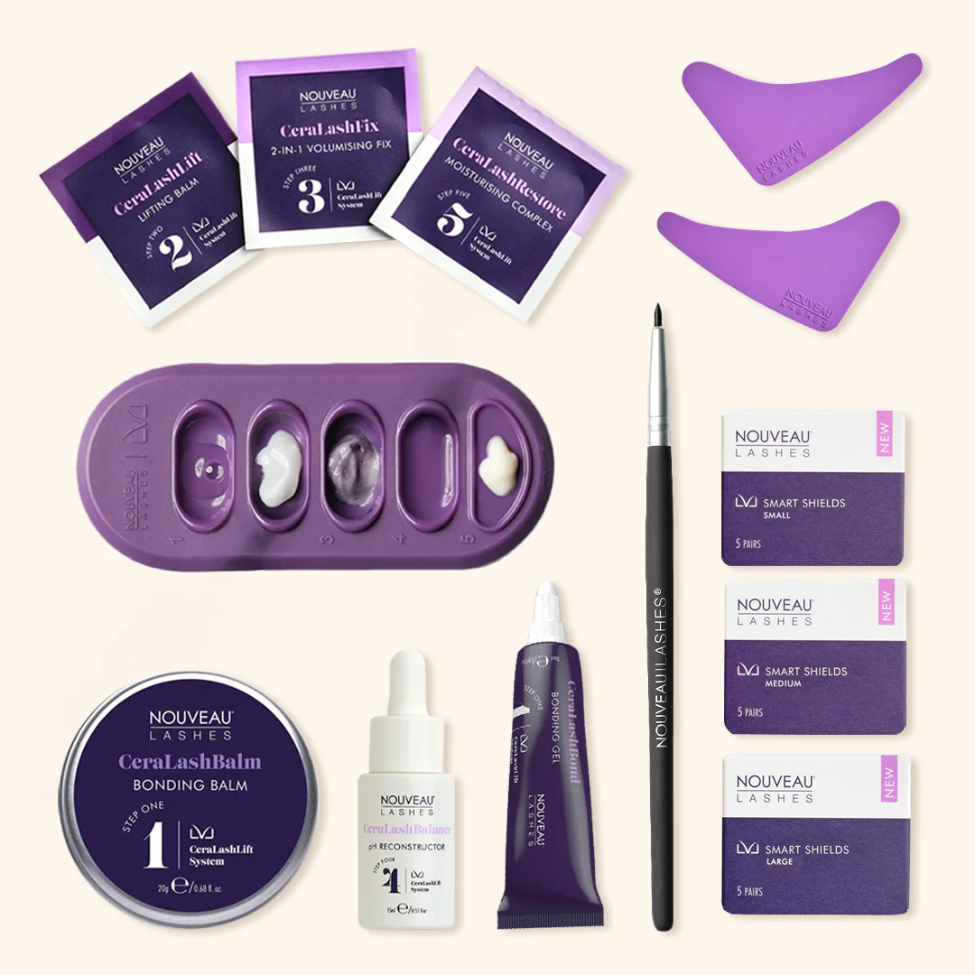 Lash lift shields