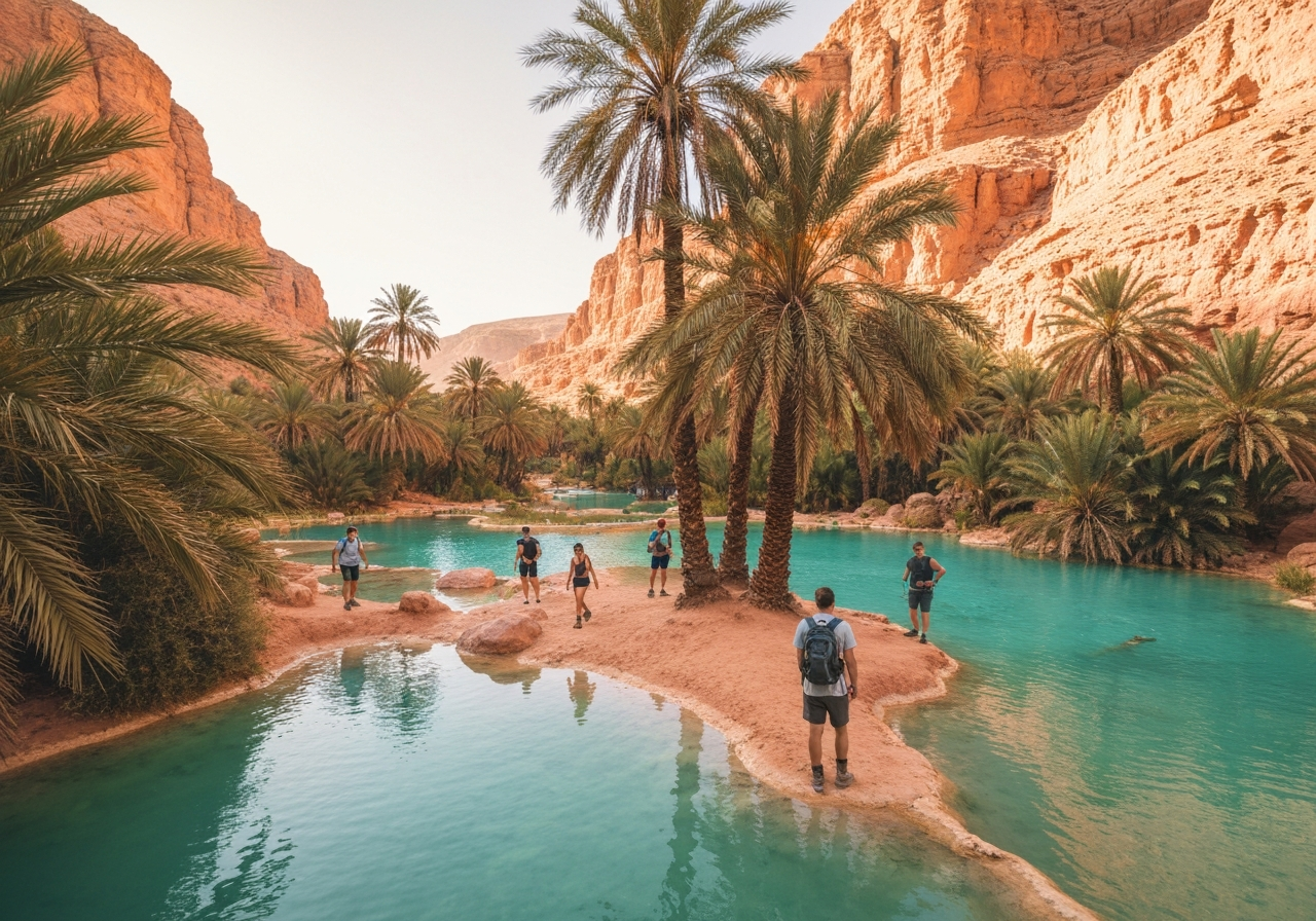 Excursion to Paradise Valley near Taghazout Morocco