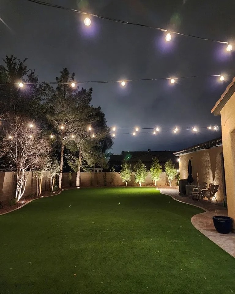 Night Lighting Installation