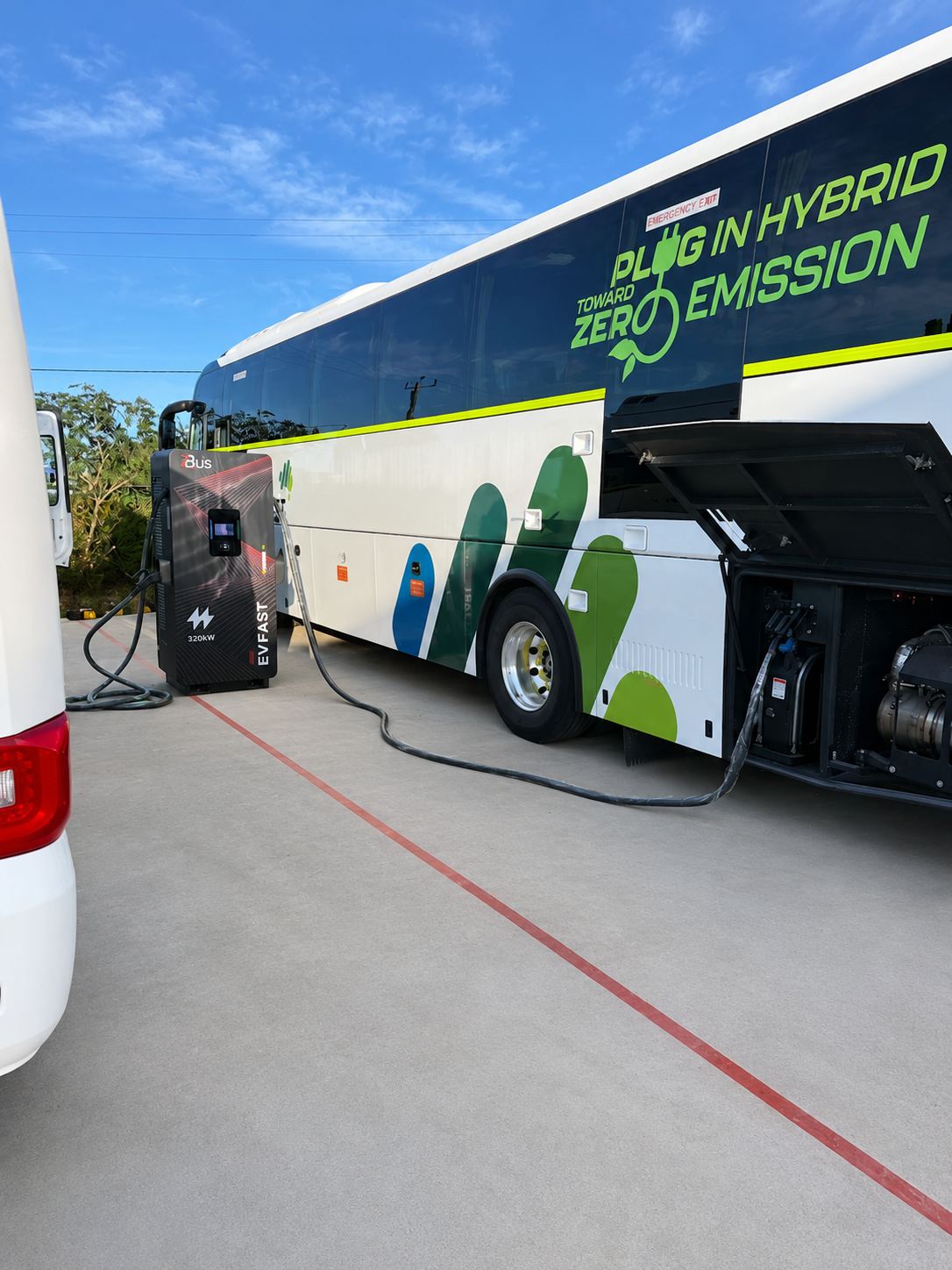 EV charging installation