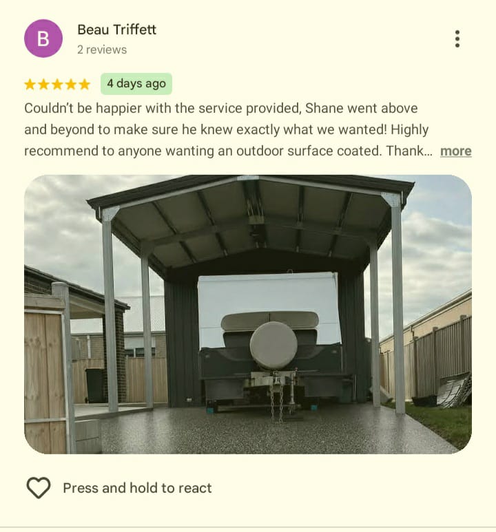 Google Review from Beau Triffett