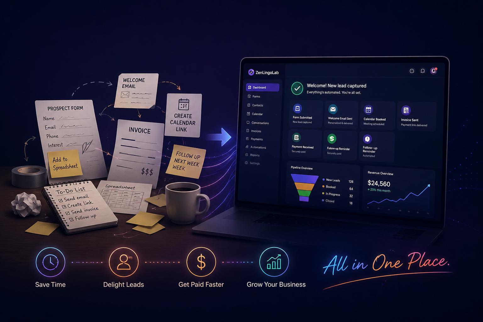From chaos to control — Zen Lingo Lab platform overview