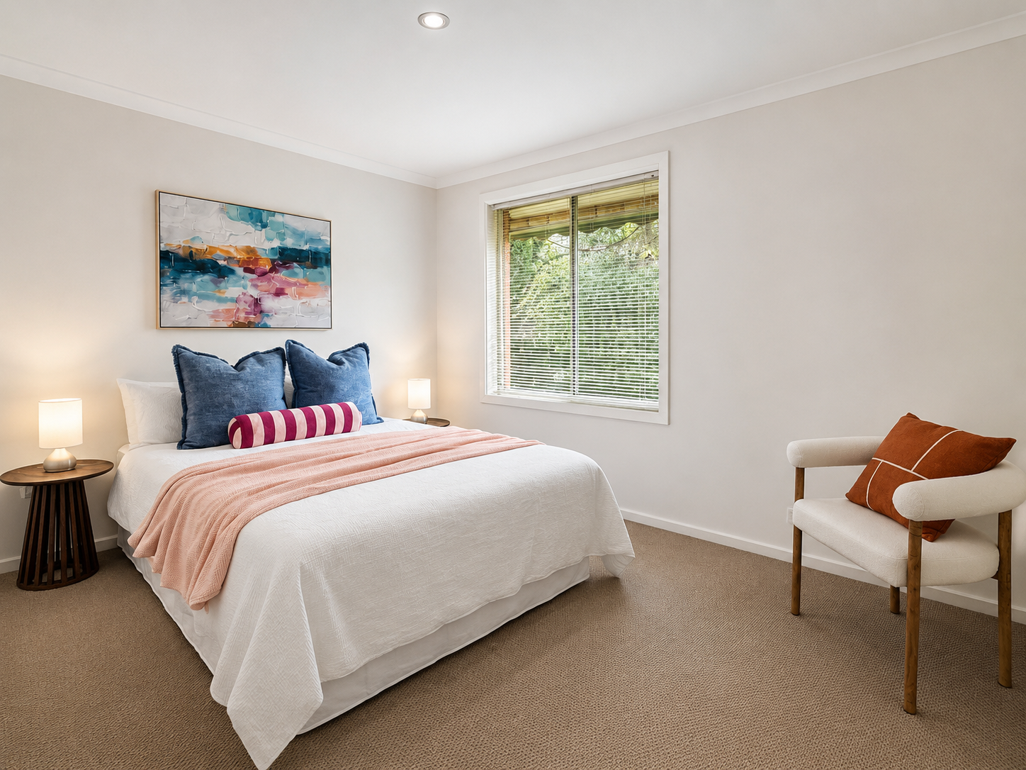 Styled Master Bedroom