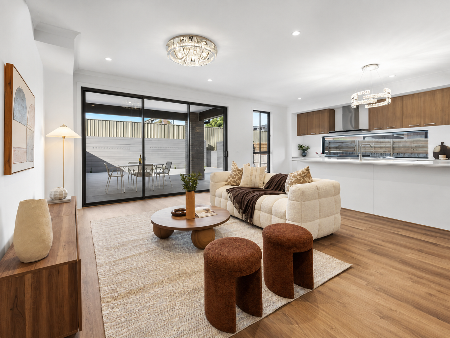 Open Plan Living & Kitchen