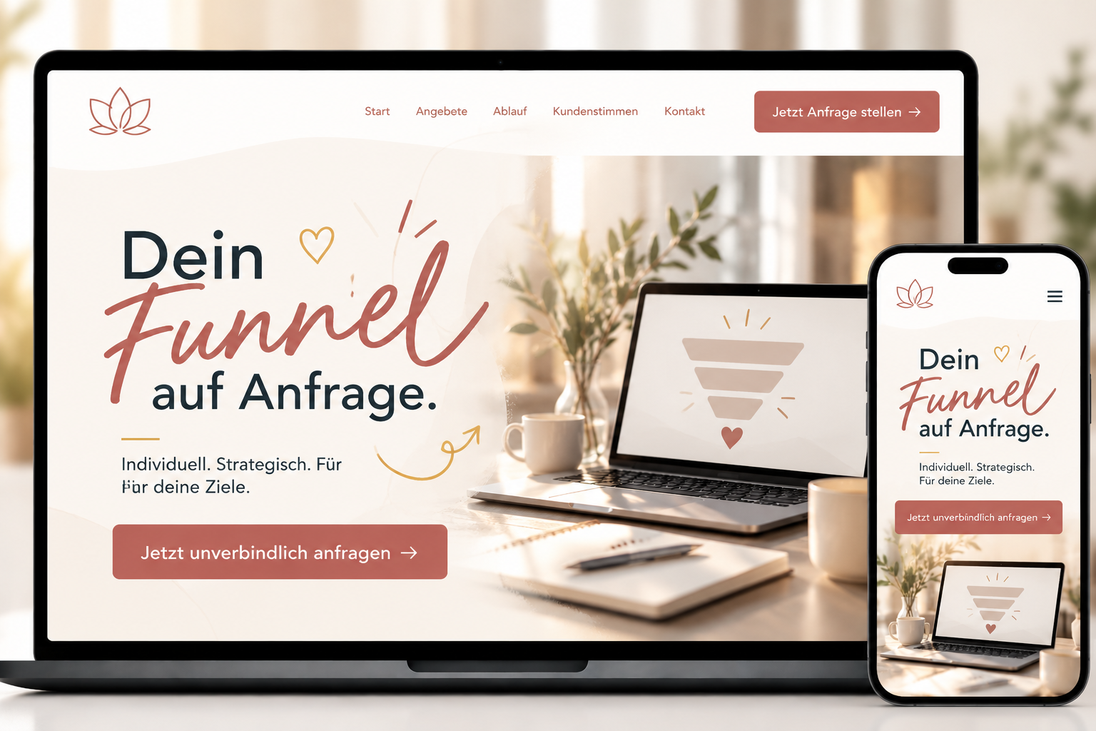 Dein Funnel auf Anfrage Vorschau