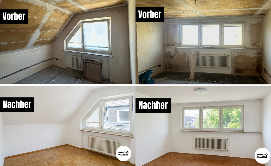 Wohnungsrenovierung durch Malerbetrieb Karadayi in Gelsenkirchen