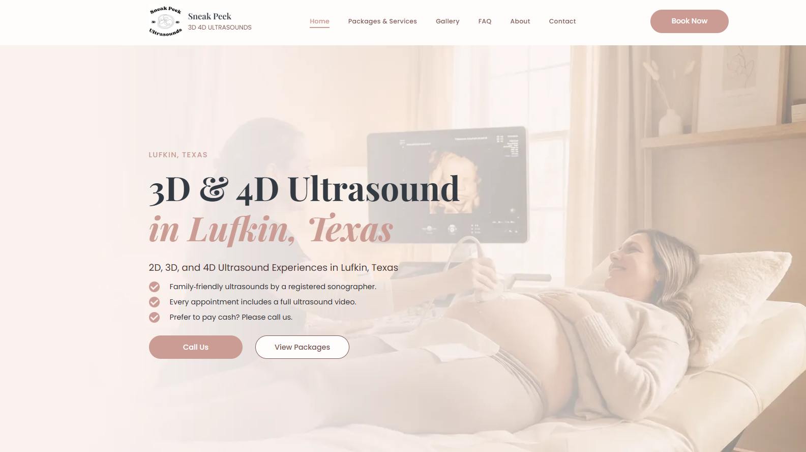 Sneak Peek Ultrasound