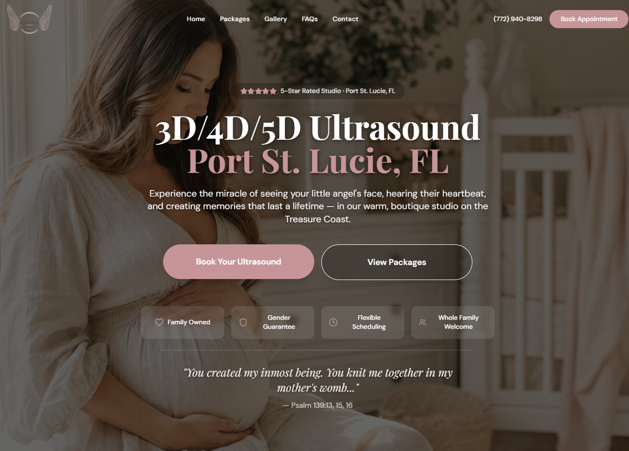 Angelic Baby Ultrasound