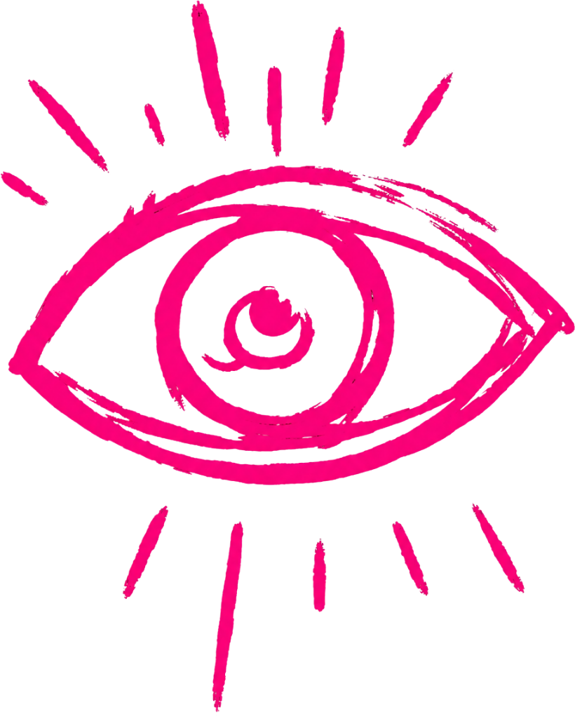 Pink Eye Sketch