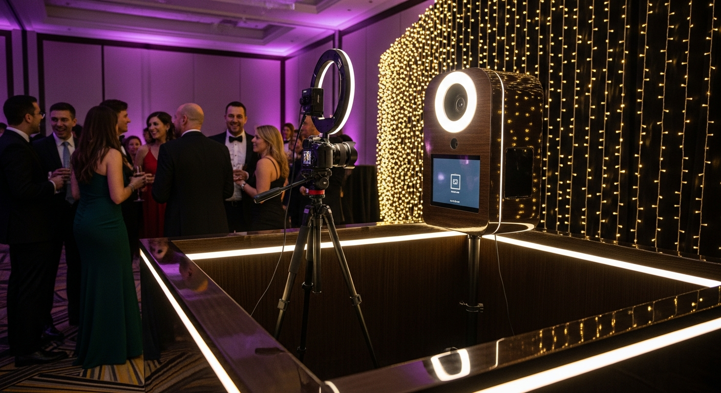 Luxury Photo Booth at Gala