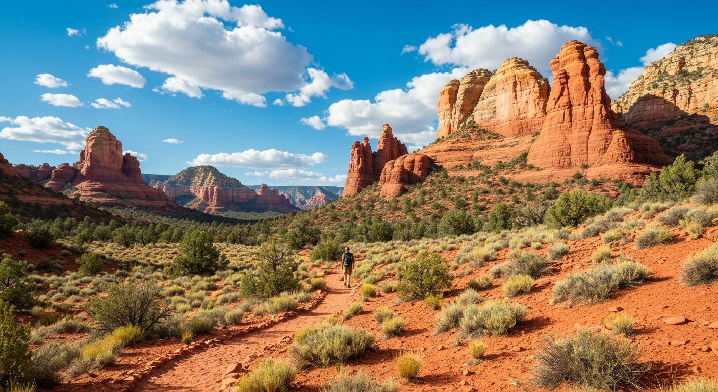 Sedona hiking trail