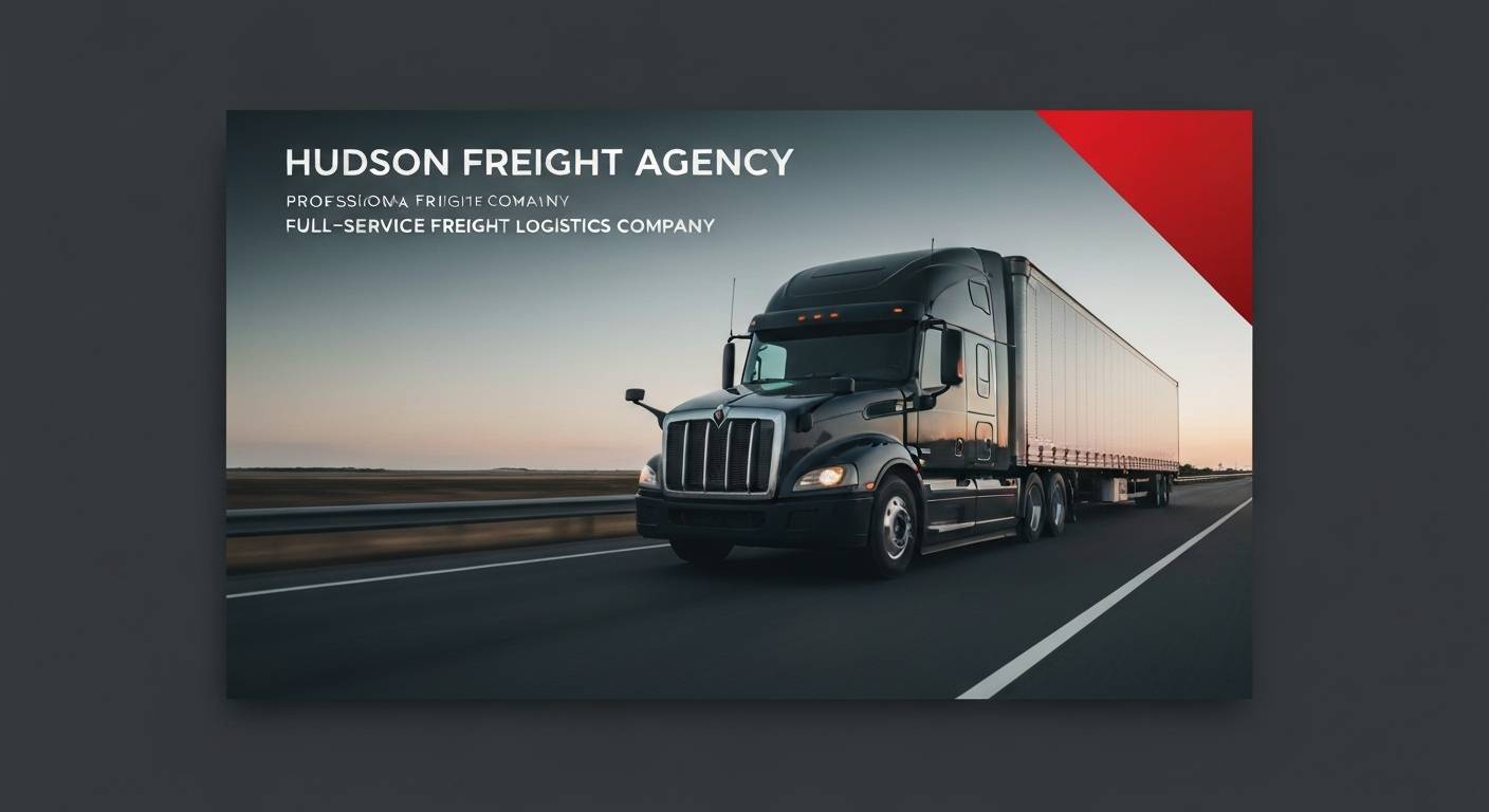 Hugging Freight Hudson Freight Agency | Full-Service Freight Solutions