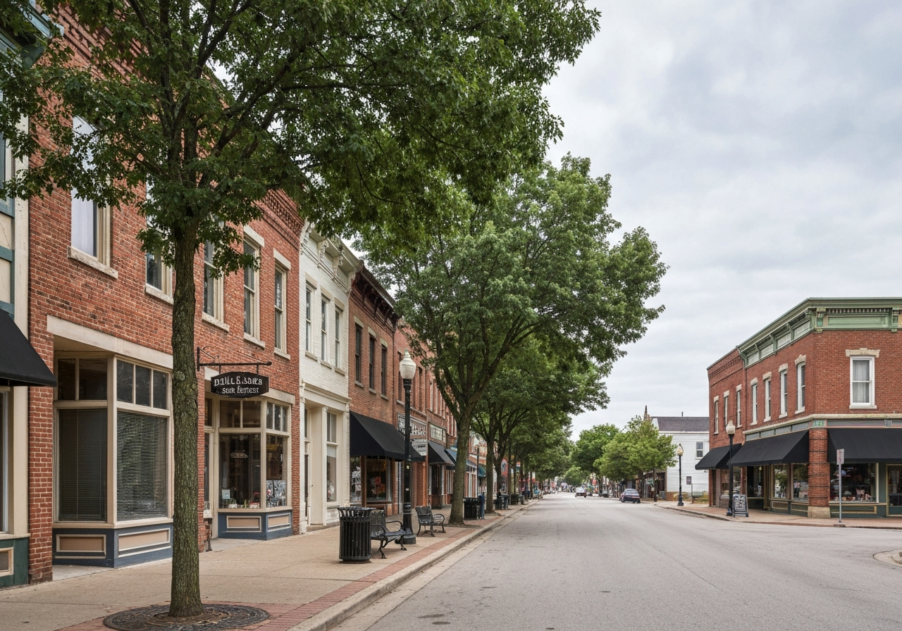 Historic downtown Milford