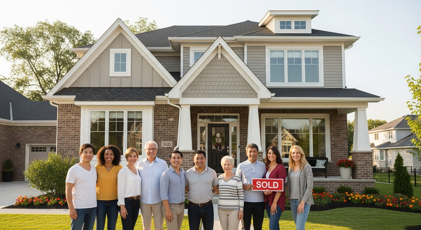 Diverse homeowners