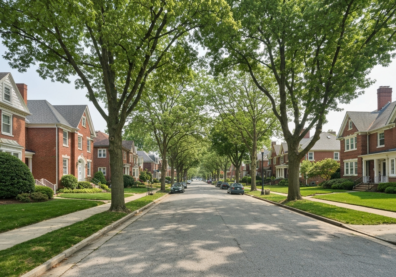Quiet Fort Mitchell neighborhood