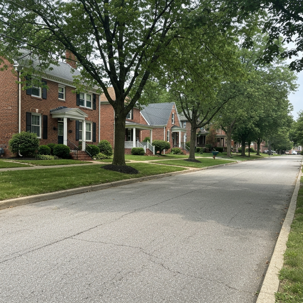 Established Fort Wright neighborhood