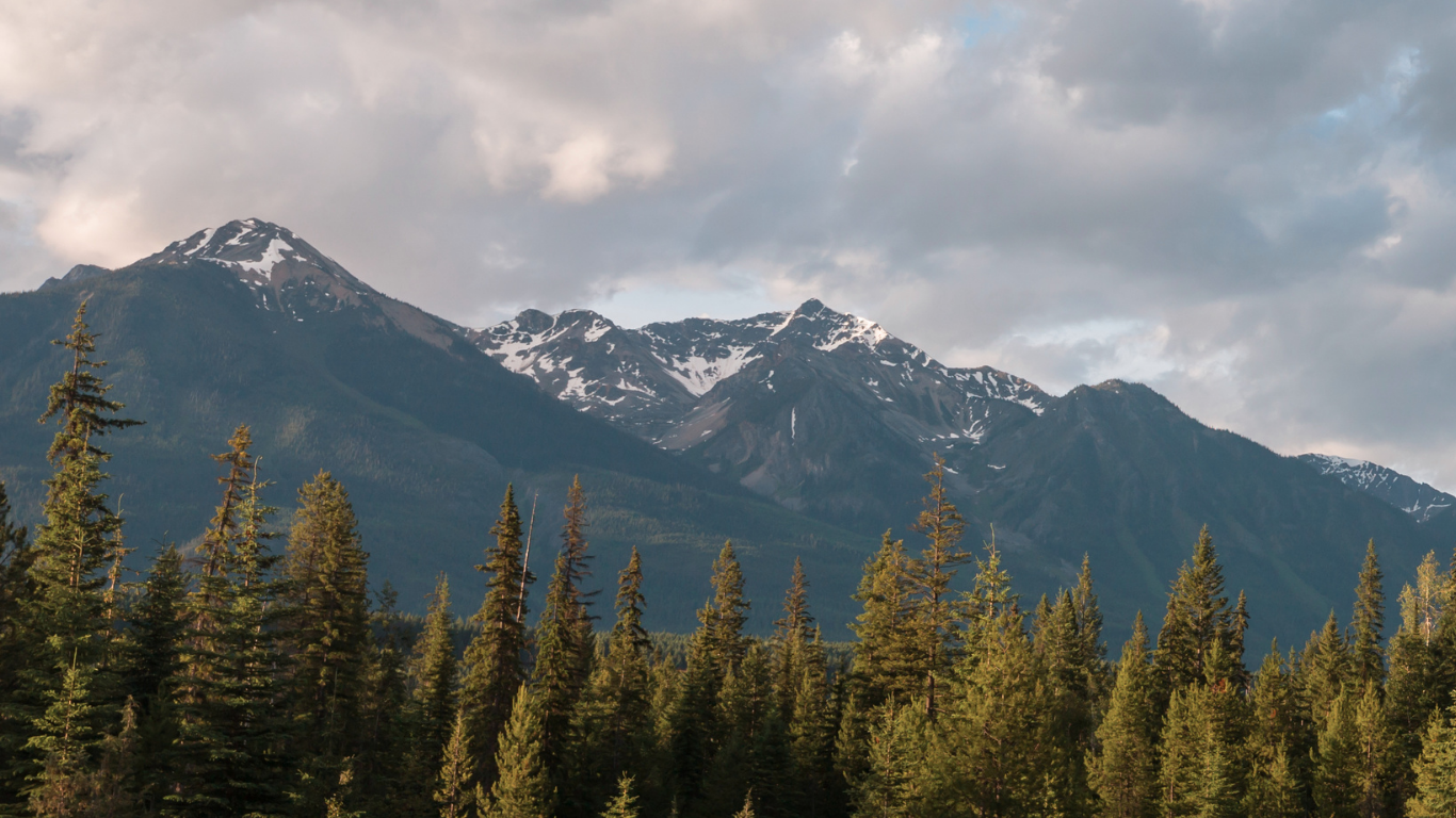 British Columbia Mountain Landscape