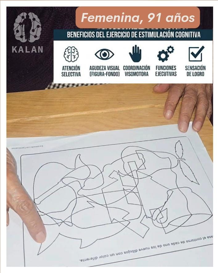 Estimulación cognitiva - Femenina 91 años