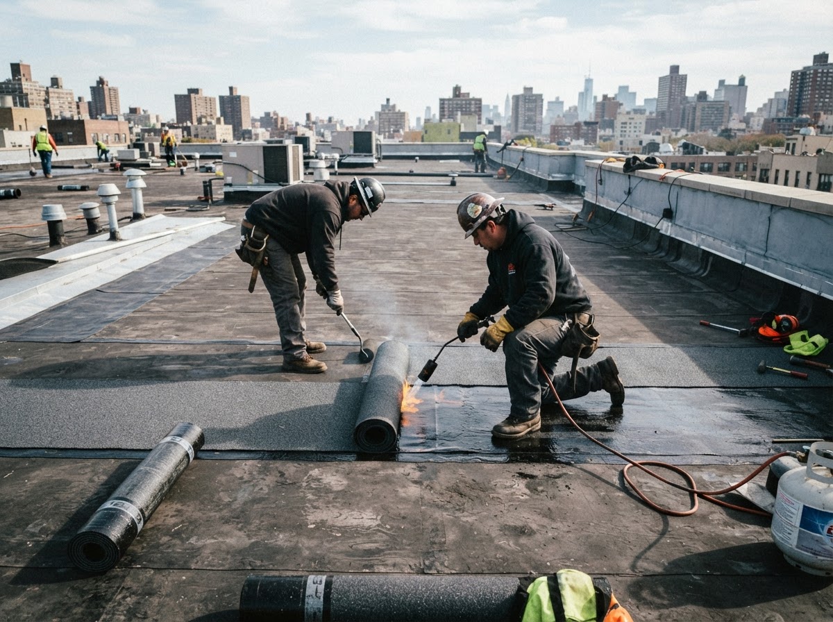 Modified Bitumen Roofing