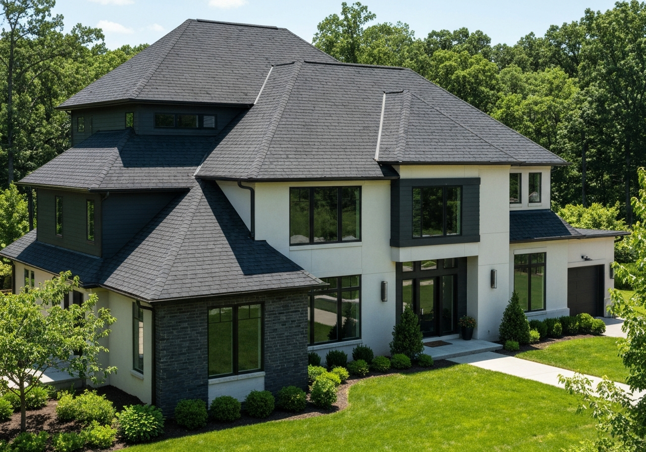 Residential roofing project in Alexandria, VA