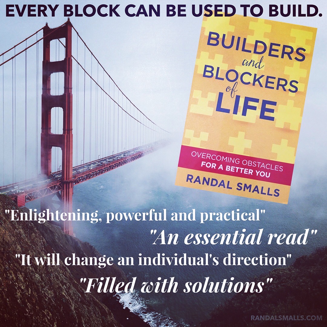 Builders and Blockers of Life Book Cover by Randal Smalls