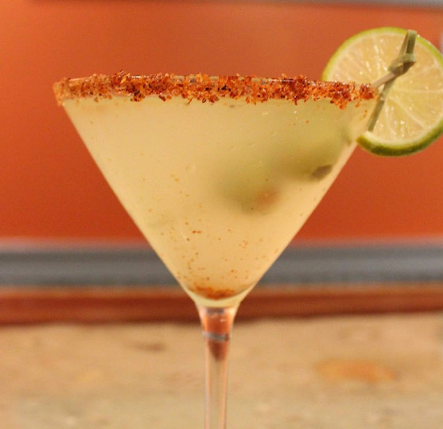 Mexican Tini cocktail at Fusion at Ridgefields