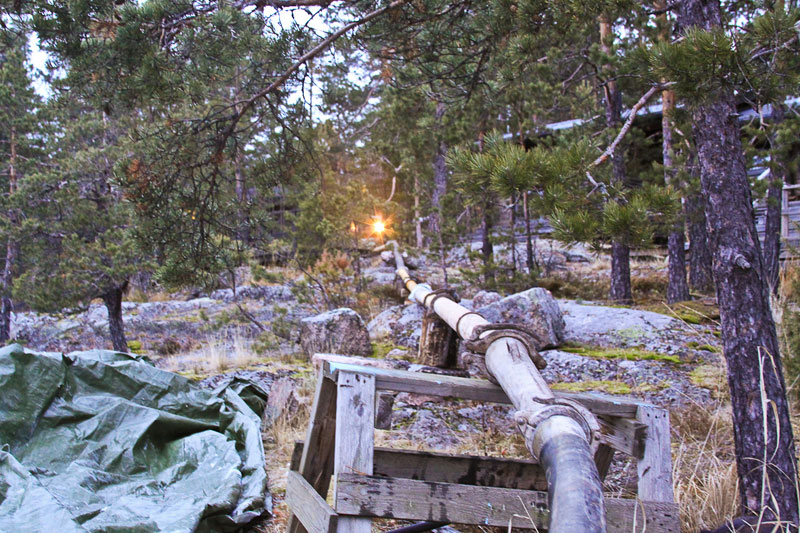 Mökkikohteen betonointi kuljetuspumpulla Kaakkois-Suomessa