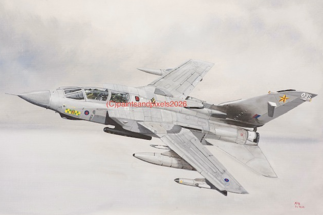 Military Jet Artwork