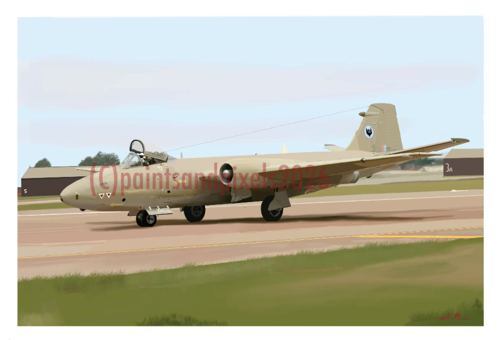 Military Jet Artwork
