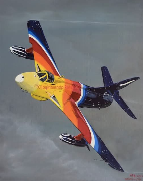 Classic Jet Artwork