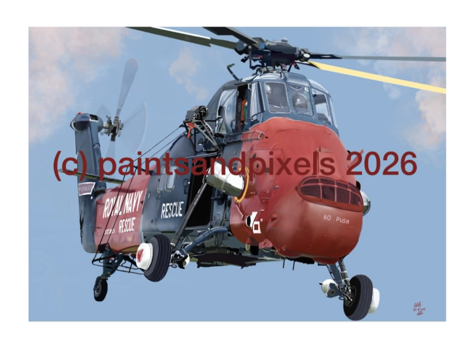 Helicopter Landing Scene