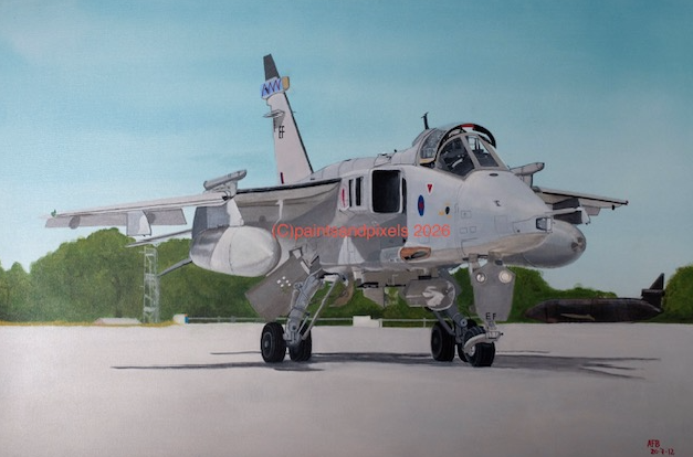 Military Jet Artwork