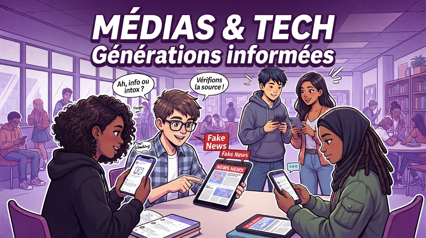 Médias & Tech : Générations informées