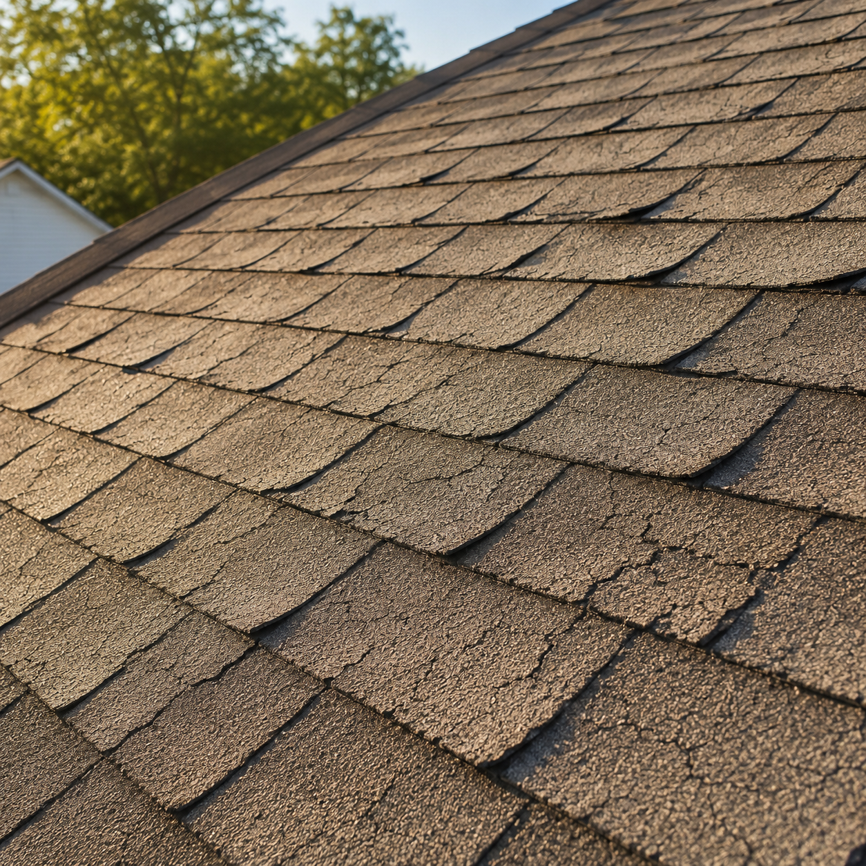 Dry, Brittle Shingles