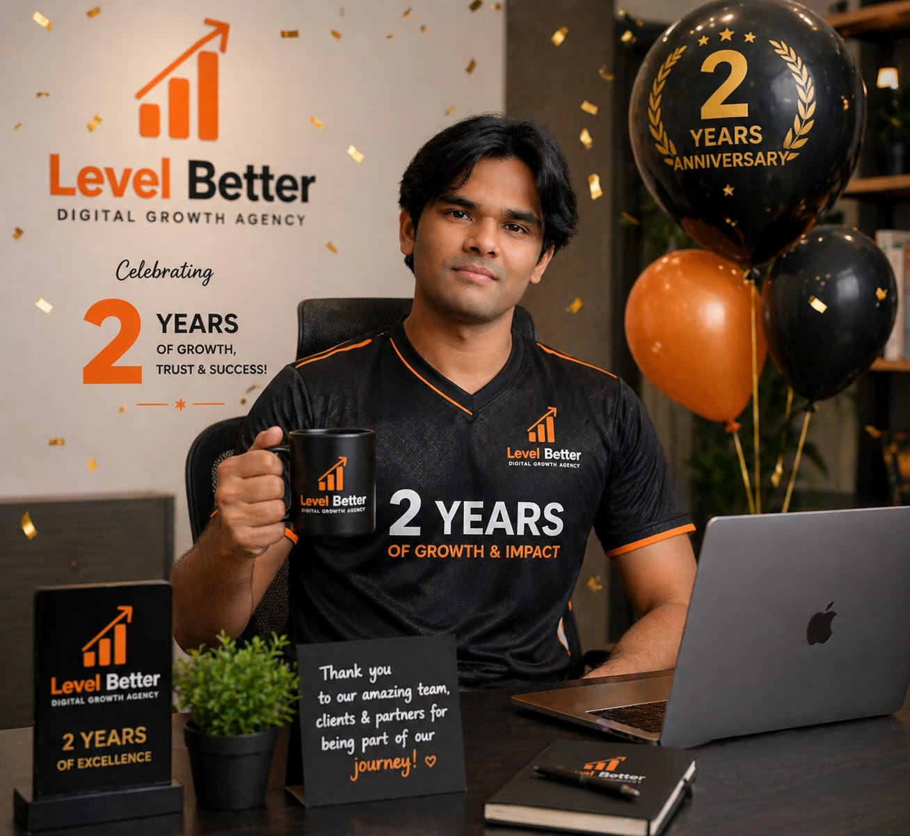 LevelBetter 2nd anniversary celebration