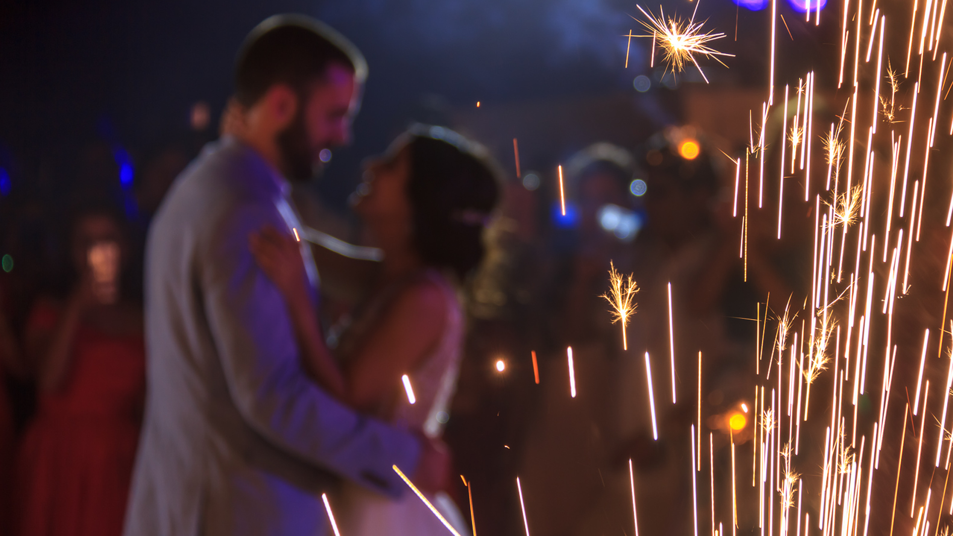 First Dance Sparklers