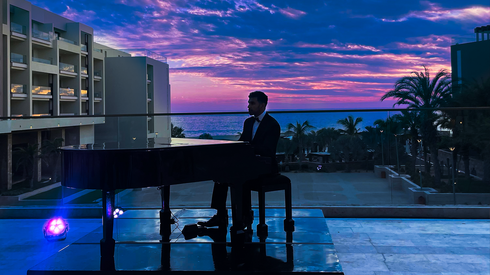 Sunset Piano Performance