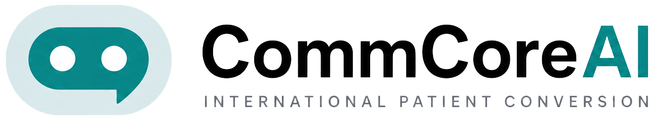 CommCoreAI International Patient Conversion