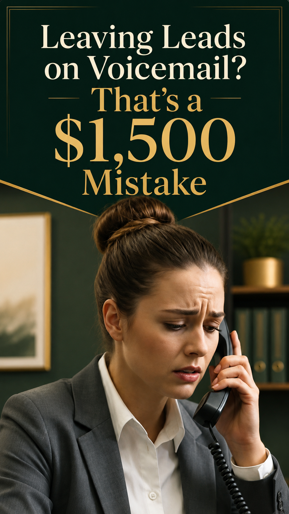 Leaving Leads on Voicemail? That's a $1,500 Mistake
