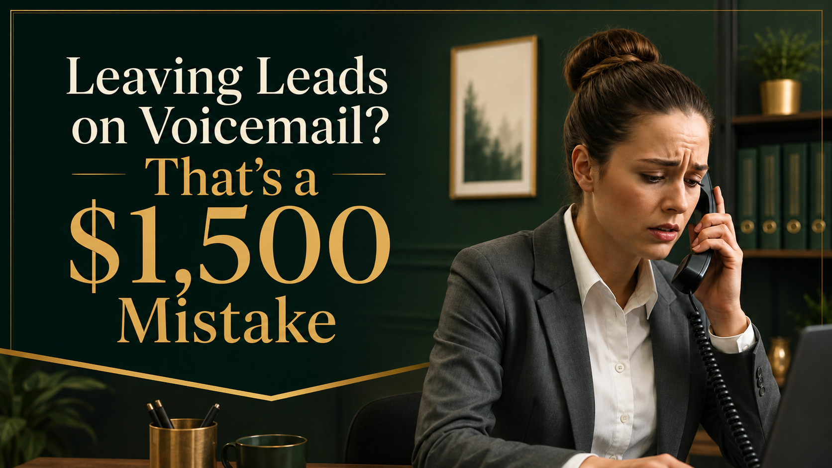 Leaving Leads on Voicemail? That's a $1,500 Mistake