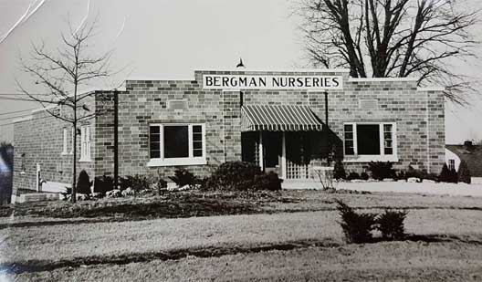 The original Bergman Nurseries building, where the legacy began.