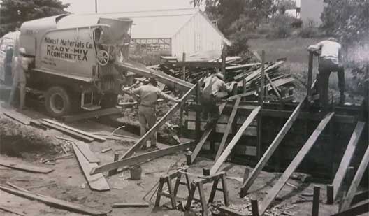 Building the foundations of our long-standing facility.